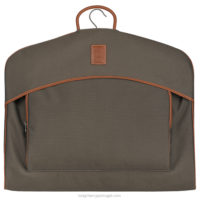 Longchamp 6DPZ859 marrom homens capa de roupa boxford