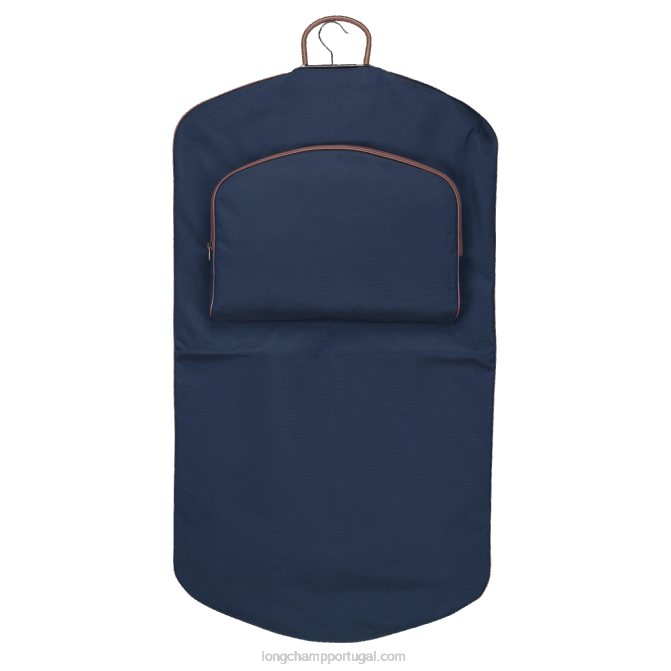 Longchamp 6DPZ860 azul homens capa de roupa boxford