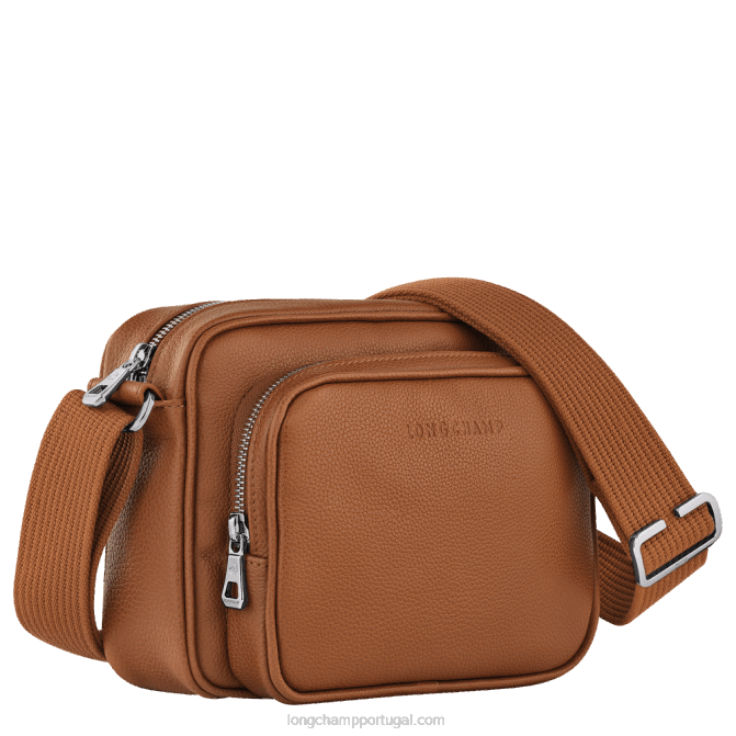 Longchamp 6DPZ1085 caramelo homens Bolsa para câmera Le Foulonne s