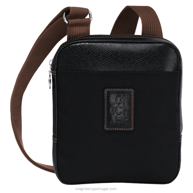 Longchamp 6DPZ1107 preto homens bolsa transversal boxford xs
