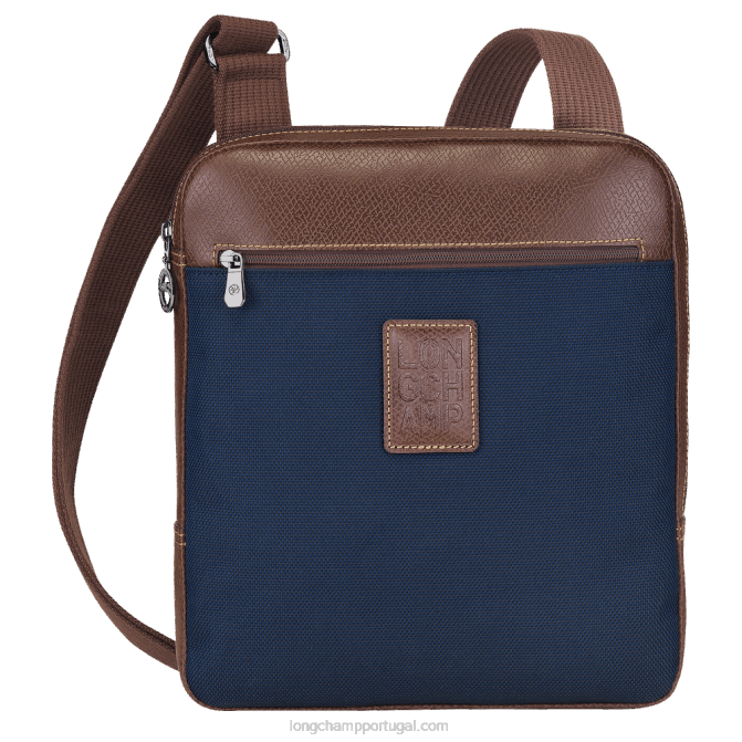 Longchamp 6DPZ1111 azul homens bolsa transversal boxford m