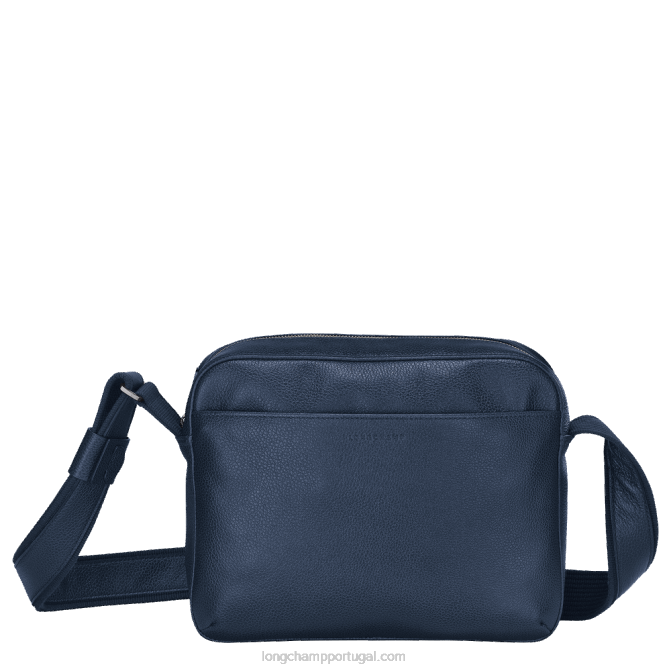 Longchamp 6DPZ1116 marinha homens bolsa transversal Le Folonne