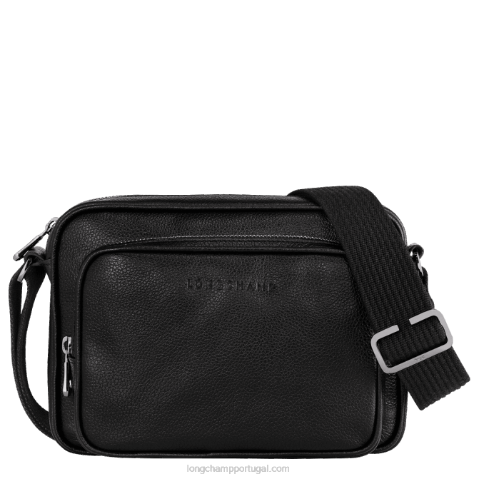 Longchamp 6DPZ1117 preto homens Bolsa para câmera Le Foulonne s