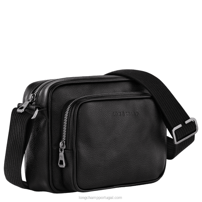 Longchamp 6DPZ1117 preto homens Bolsa para câmera Le Foulonne s