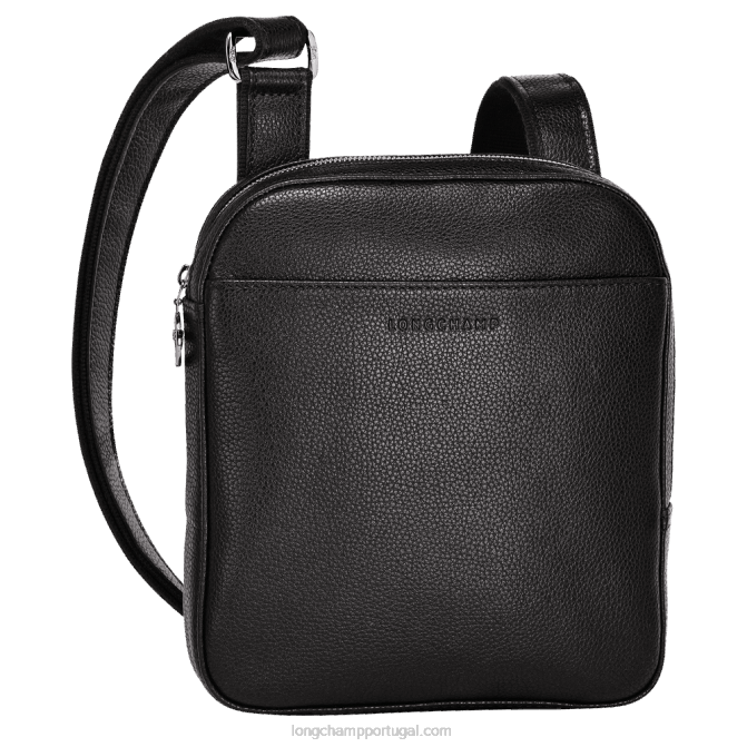 Longchamp 6DPZ1122 preto homens bolsa transversal le folonne xs