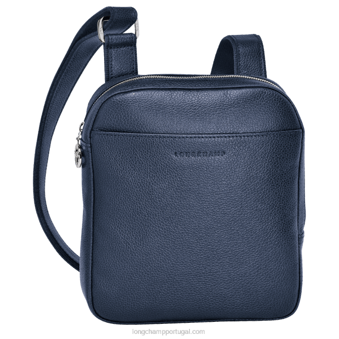 Longchamp 6DPZ1123 marinha homens bolsa transversal le folonne xs