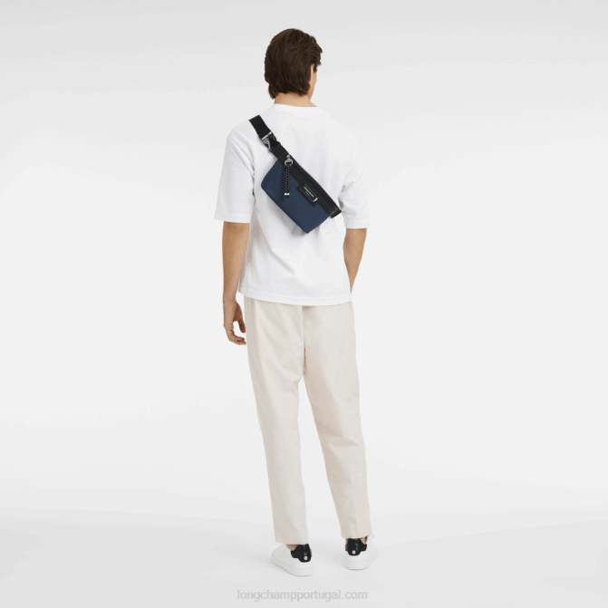 Longchamp 6DPZ462 marinha homens bolsa de cintura le pliage energy