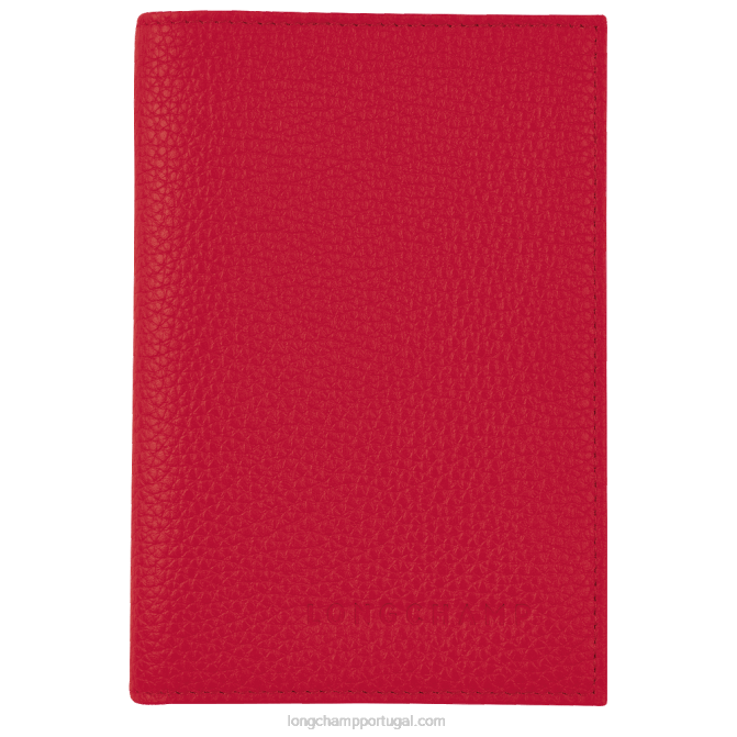 Longchamp 6DPZ727 amor homens Capa para passaporte Le Foulonne