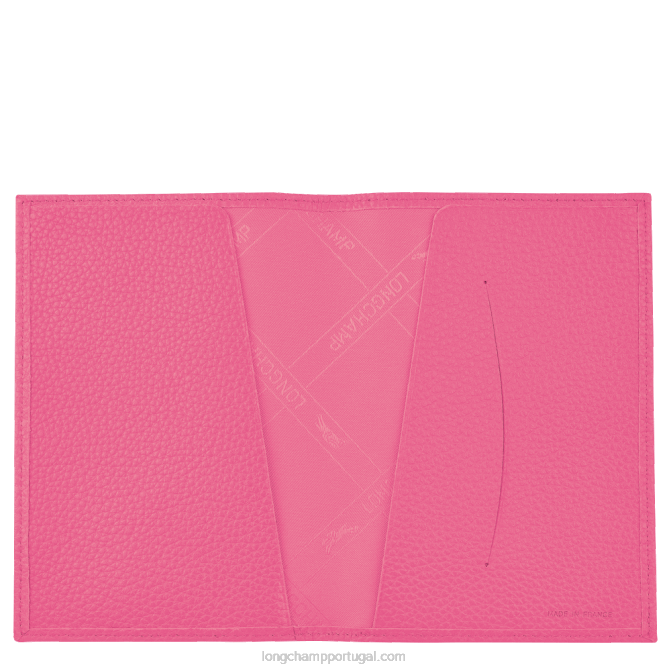 Longchamp 6DPZ729 doce homens Capa para passaporte Le Foulonne