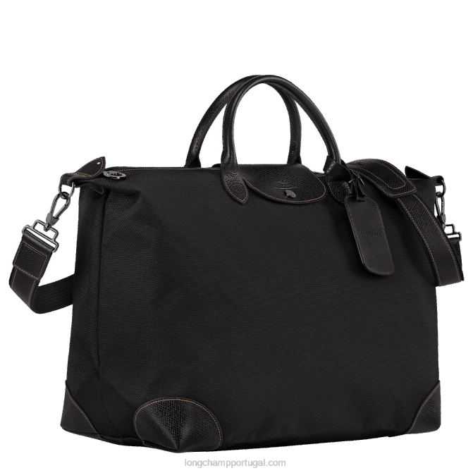 Longchamp 6DPZ768 preto homens bolsa de viagem boxford s
