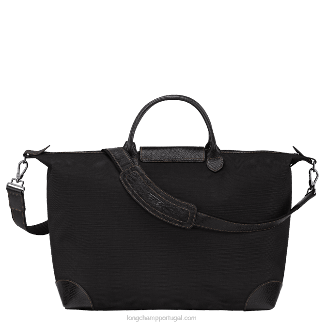 Longchamp 6DPZ768 preto homens bolsa de viagem boxford s