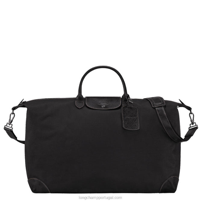 Longchamp 6DPZ771 preto homens mala de viagem boxford m