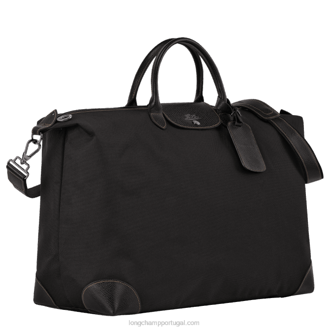 Longchamp 6DPZ771 preto homens mala de viagem boxford m