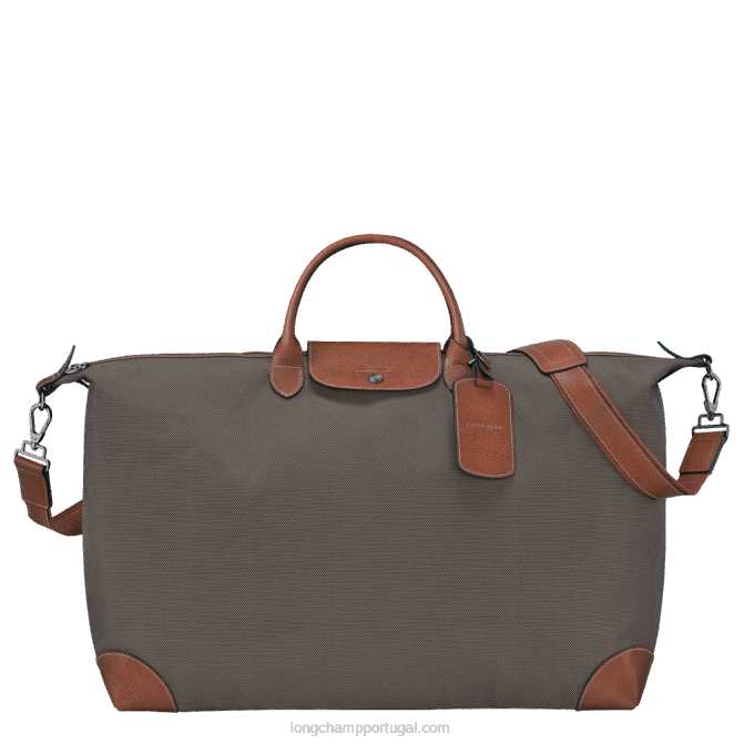 Longchamp 6DPZ772 marrom homens mala de viagem boxford m