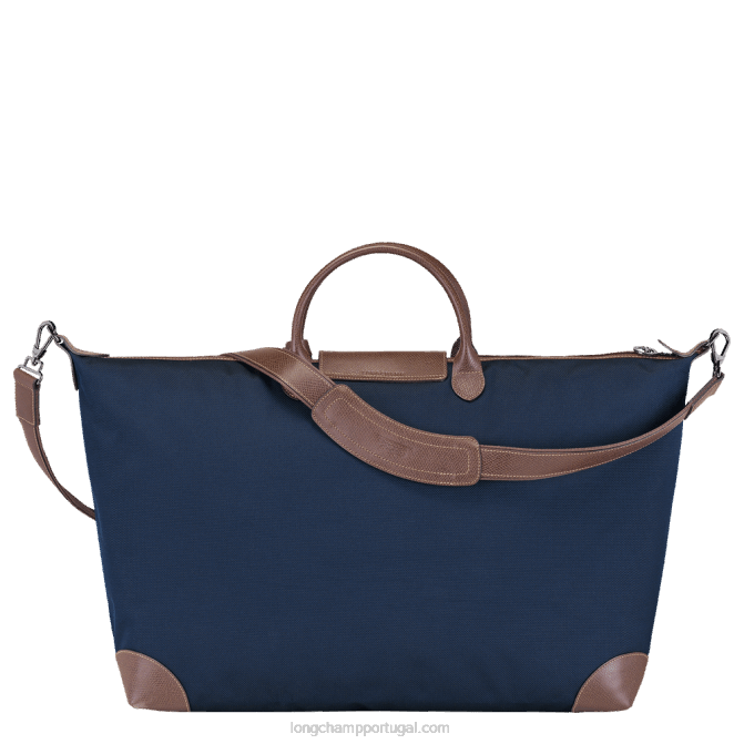Longchamp 6DPZ773 azul homens mala de viagem boxford m
