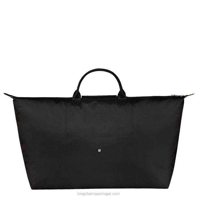 Longchamp 6DPZ793 preto homens mala de viagem verde le pliage m