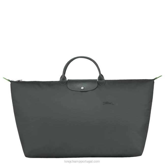 Longchamp 6DPZ796 grafite homens mala de viagem verde le pliage m