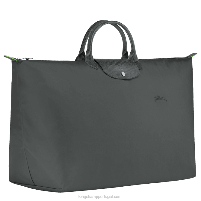 Longchamp 6DPZ796 grafite homens mala de viagem verde le pliage m