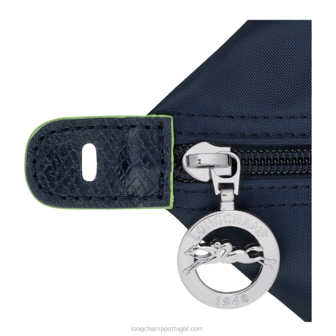 Longchamp 6DPZ797 marinha homens mala de viagem verde le pliage m