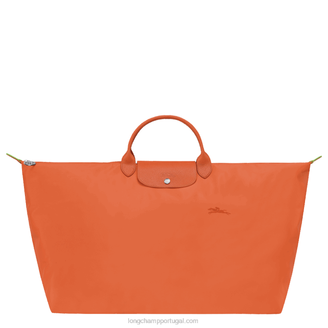 Longchamp 6DPZ798 carot homens mala de viagem verde le pliage m