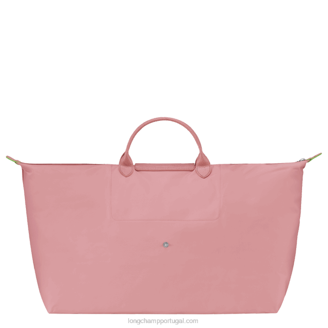 Longchamp 6DPZ799 pétala rosa homens mala de viagem verde le pliage m