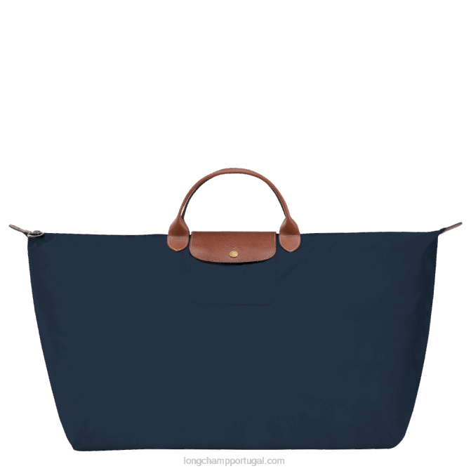 Longchamp 6DPZ815 marinha homens mala de viagem original le pliage m