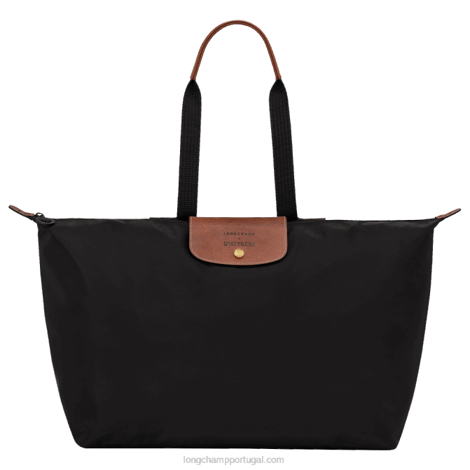 Longchamp 6DPZ832 preto homens bolsa de viagem / mochila x d\'heygere