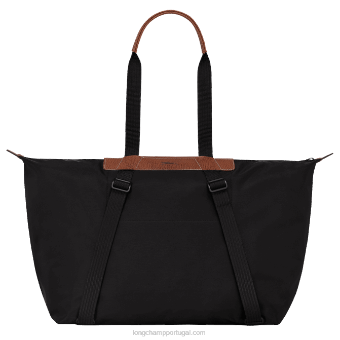 Longchamp 6DPZ832 preto homens bolsa de viagem / mochila x d\'heygere