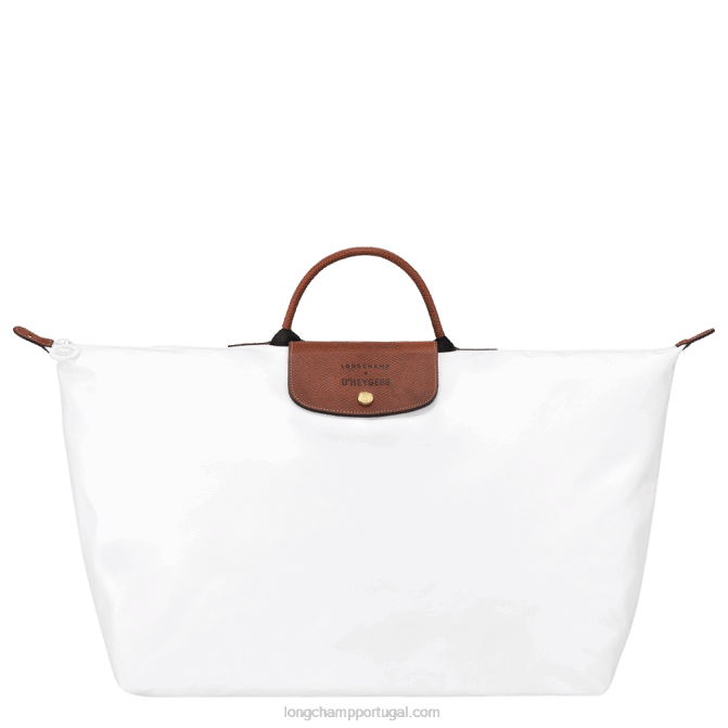 Longchamp 6DPZ833 branco homens bolsa de viagem / mochila x d'heygere