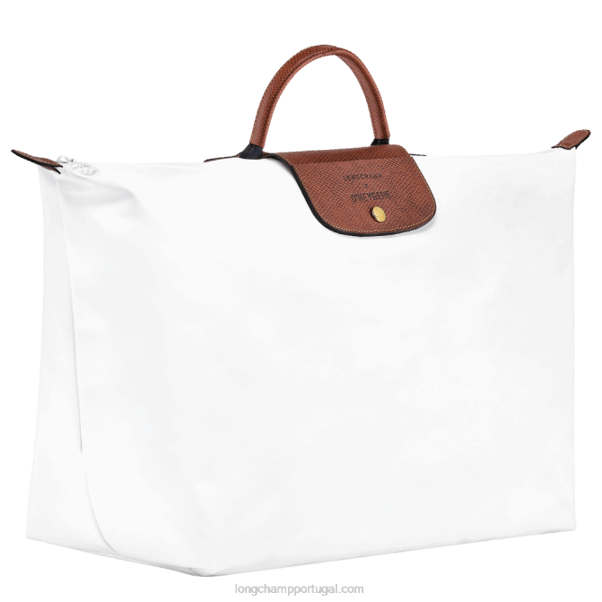 Longchamp 6DPZ833 branco homens bolsa de viagem / mochila x d\'heygere