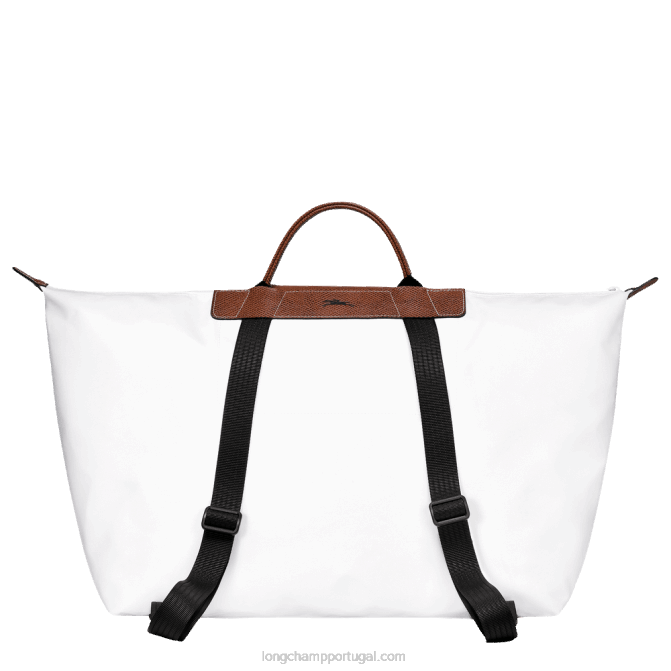 Longchamp 6DPZ833 branco homens bolsa de viagem / mochila x d\'heygere