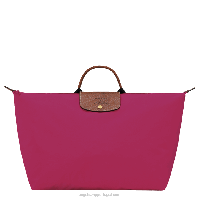Longchamp 6DPZ834 rosa homens bolsa de viagem / mochila x d'heygere