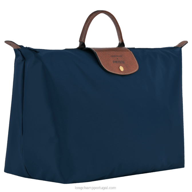 Longchamp 6DPZ835 marinha homens bolsa de viagem / mochila x d\'heygere