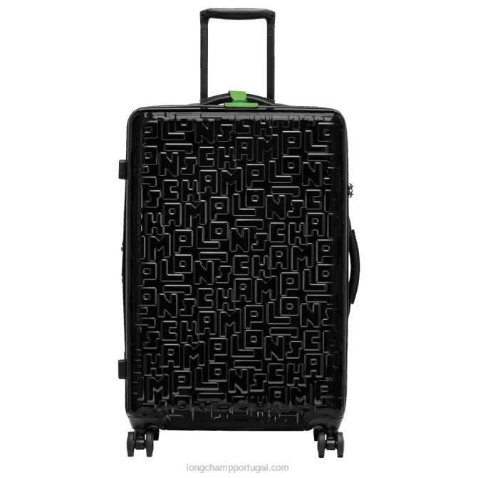 Longchamp 6DPZ843 preto homens mala de viagem lgp