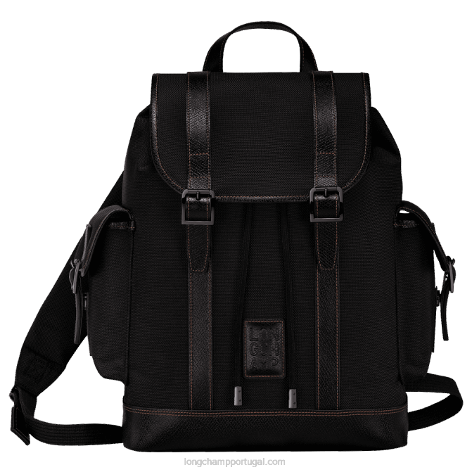 Longchamp 6DPZ1102 preto homens mochila boxford