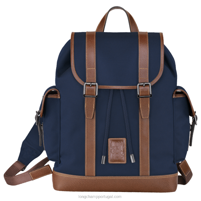 Longchamp 6DPZ1104 azul homens mochila boxford