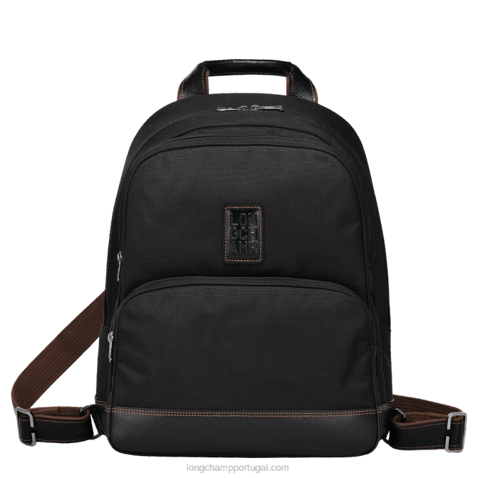 Longchamp 6DPZ1105 preto homens mochila boxford