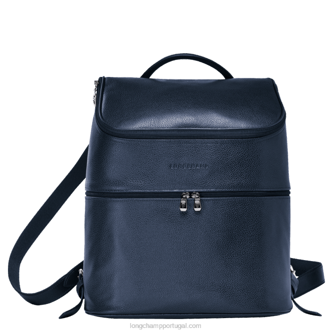 Longchamp 6DPZ449 marinha homens mochila Le Foulonne