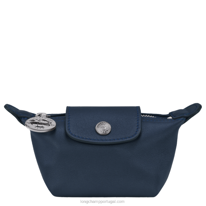 Longchamp 6DPZ547 marinha homens porta moedas le pliage xtra