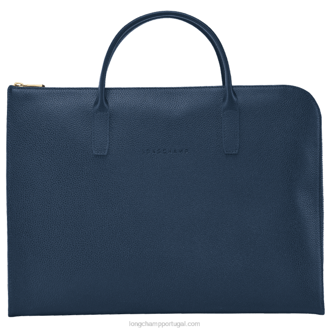 Longchamp 6DPZ474 marinha homens pasta lefolonne f