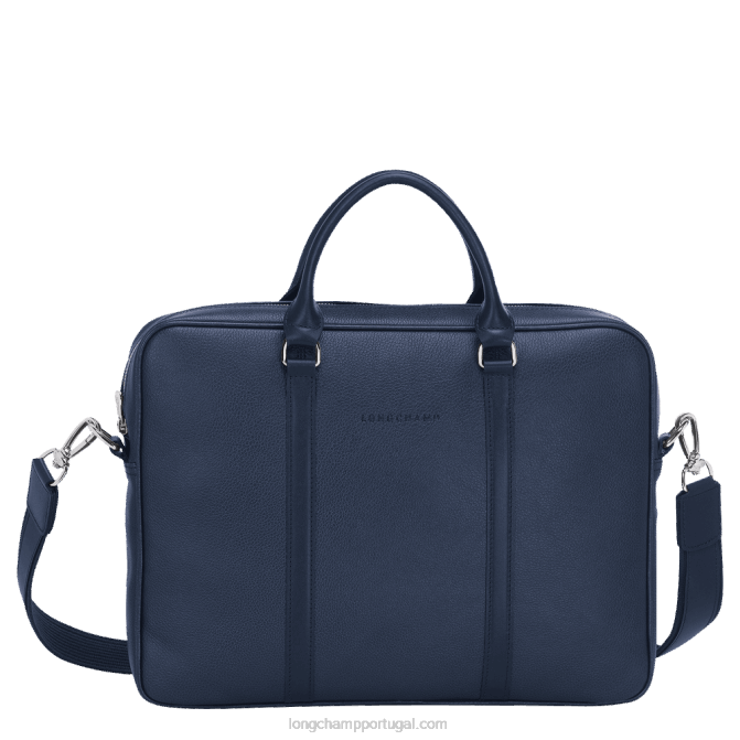 Longchamp 6DPZ476 marinha homens maleta le FOulonne xs