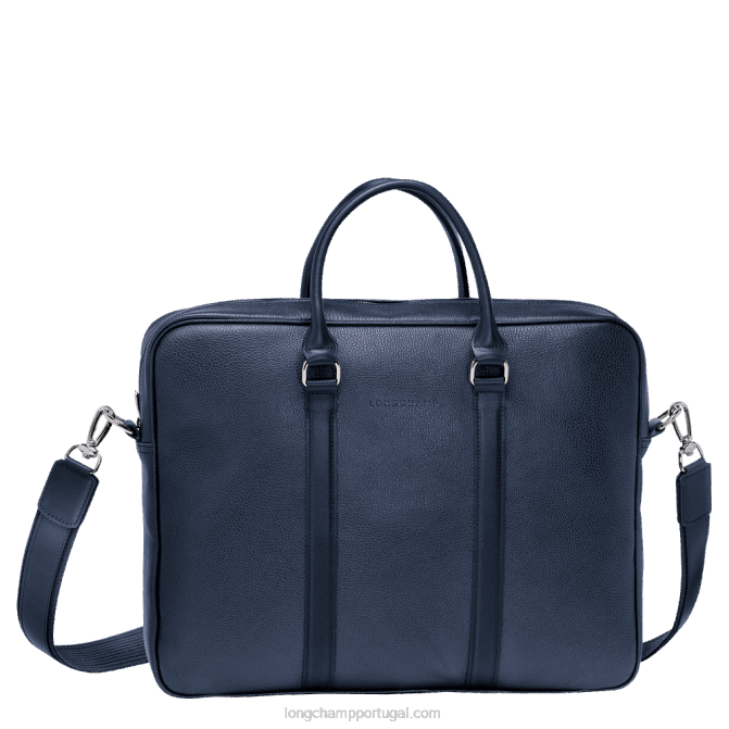 Longchamp 6DPZ479 marinha homens pasta lefolonne f