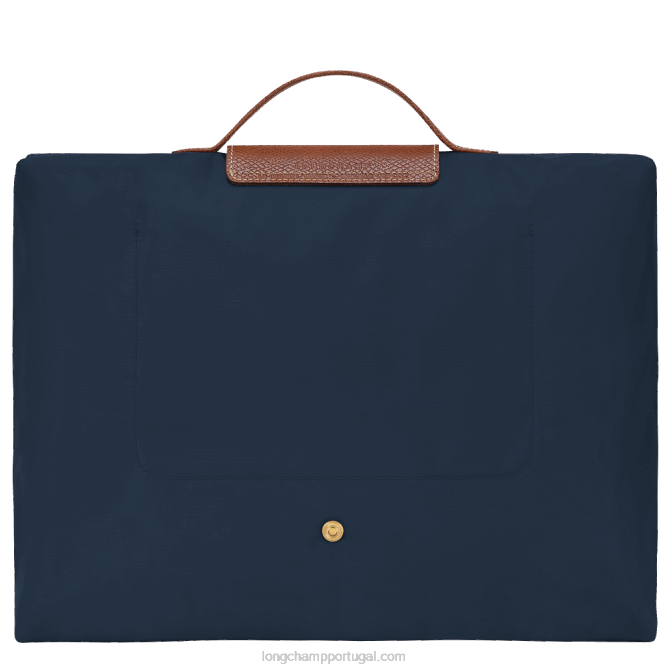 Longchamp 6DPZ488 marinha homens pasta original le pliage s