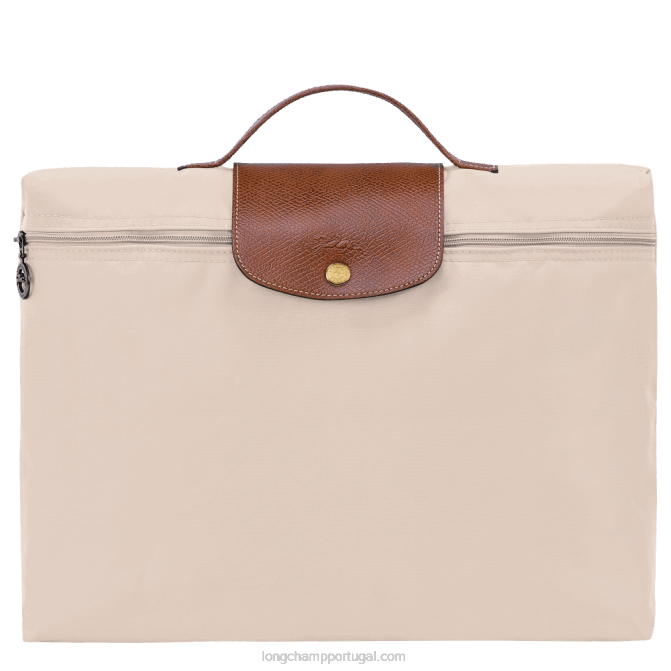 Longchamp 6DPZ490 papel homens pasta original le pliage s