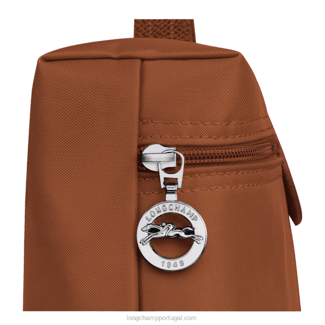 Longchamp 6DPZ494 conhaque homens le pliage pasta de documentos verde