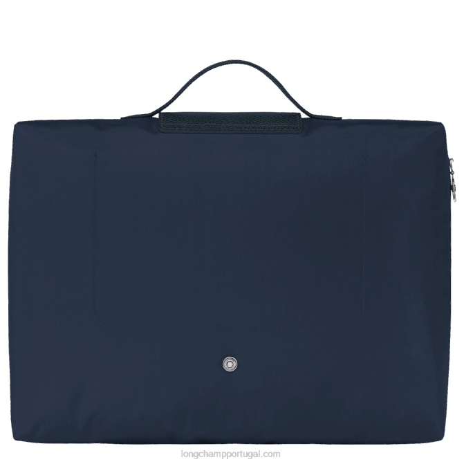 Longchamp 6DPZ496 marinha homens le pliage pasta de documentos verde