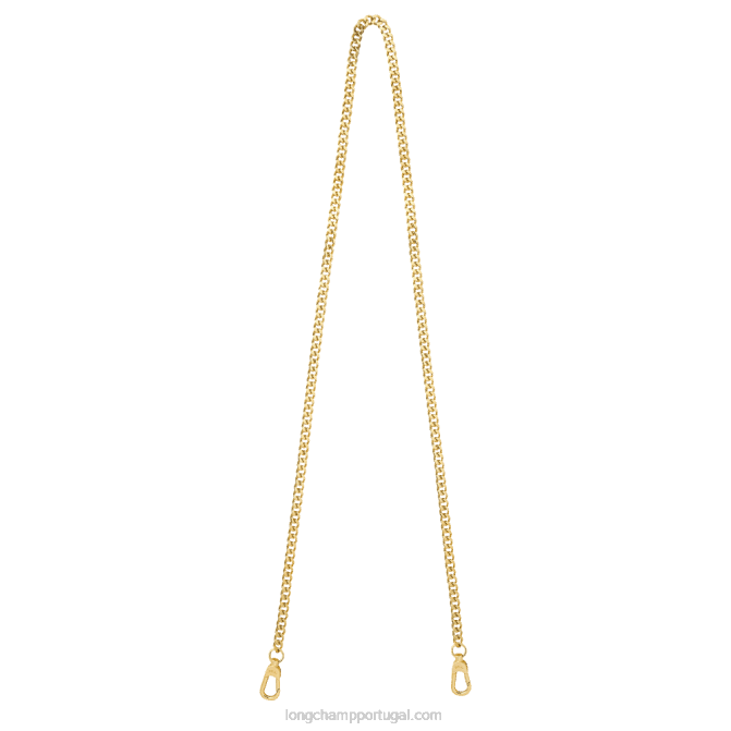 Longchamp 6DPZ1084 ouro muito pálido mulheres corrente alça de ombro 99