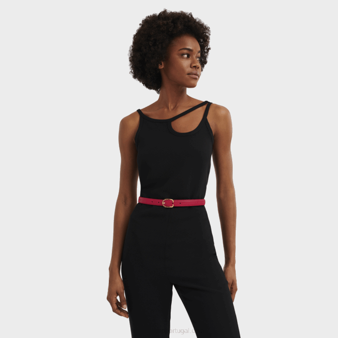 Longchamp 6DPZ928 amor mulheres cinto feminino Le Folonne