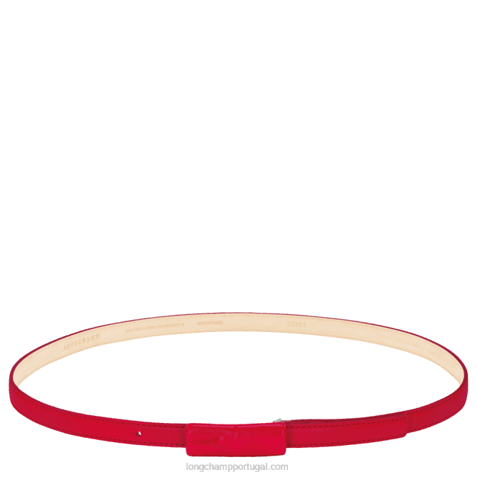 Longchamp 6DPZ935 amor mulheres cinto feminino roseau