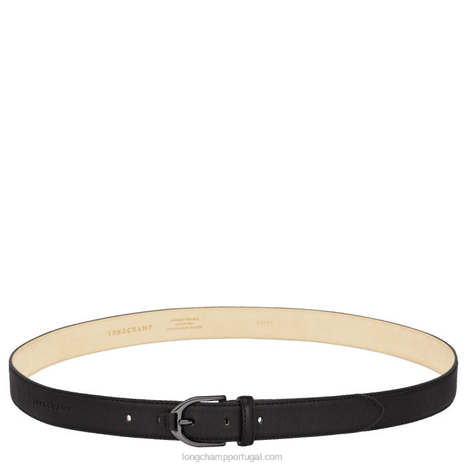 Longchamp 6DPZ949 preto mulheres cinto feminino 3d